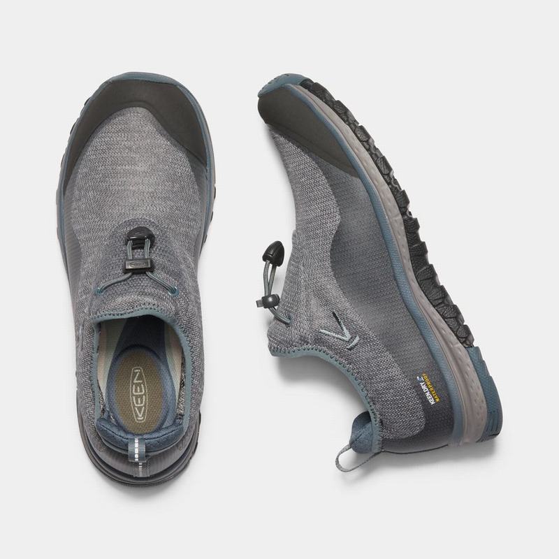 Keen Terra Moc Waterproof Womens Casual Shoes Grey Online (9370-TQFBZ)